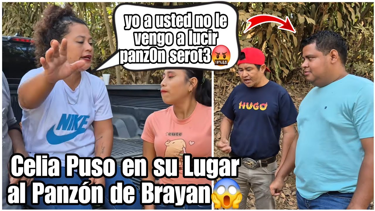 Brayan quiso hum¡llar a Celia/yo no soy doña judith que me voy a dejar negr* serotɛ le dijo😡