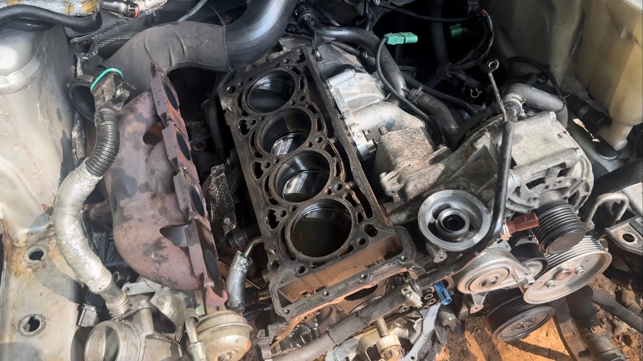 Audi A4 2009 года: серьезная проблема с двигателем 2.0 tfsi.