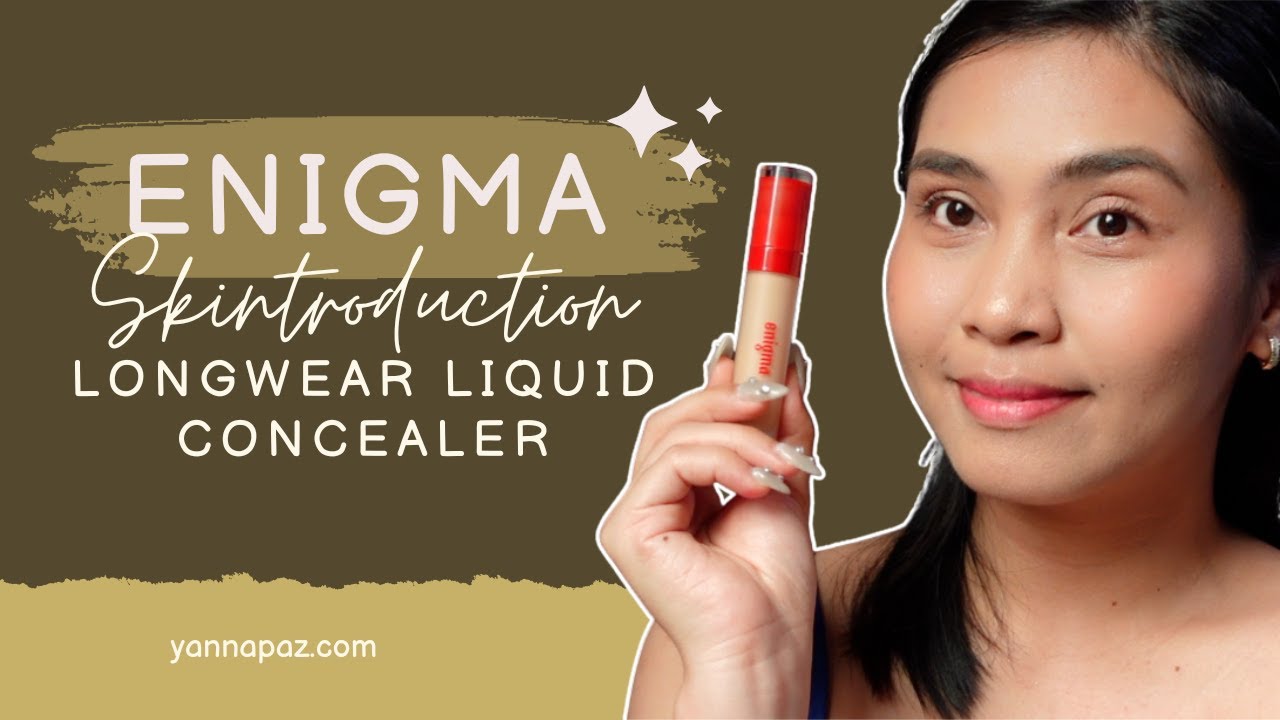 Enigma Skintroduction Concealer: My 9-Hour Wear Test & Review!