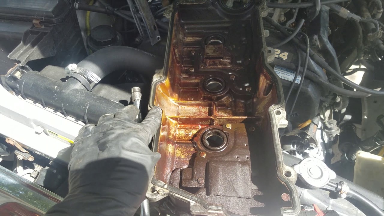 2001 Toyota Tacoma prerunner como remover y reemplazar el empaque de tapadera de valvulas.