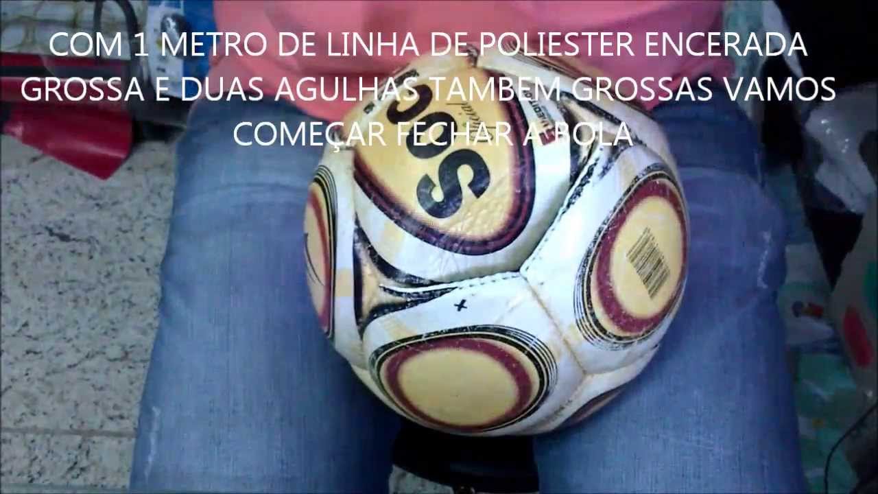 CONSERTO BOLA FUTEBOL parte 1