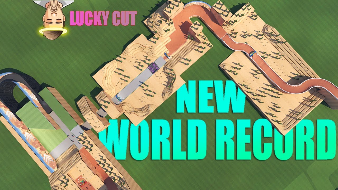 super clean run and an insane cut equals world record