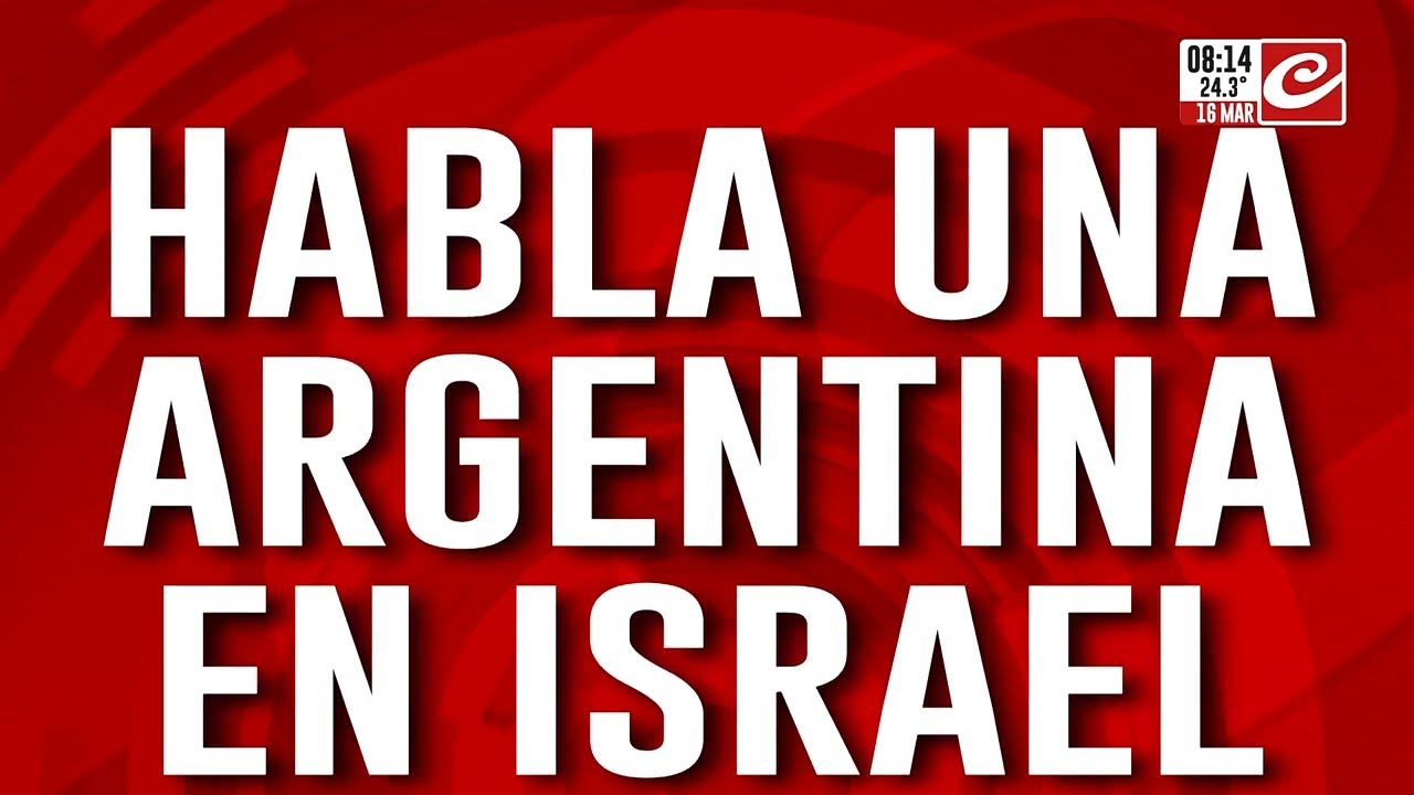 Guerra total en Medio Oriente: la angustia de una argentina que vive en Israel