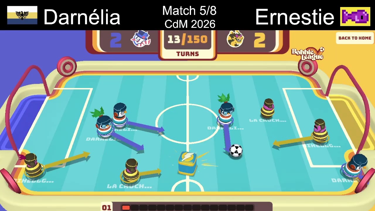 5e Match de 8e de finale • 🦅Darnélia - 🐠Ernestie