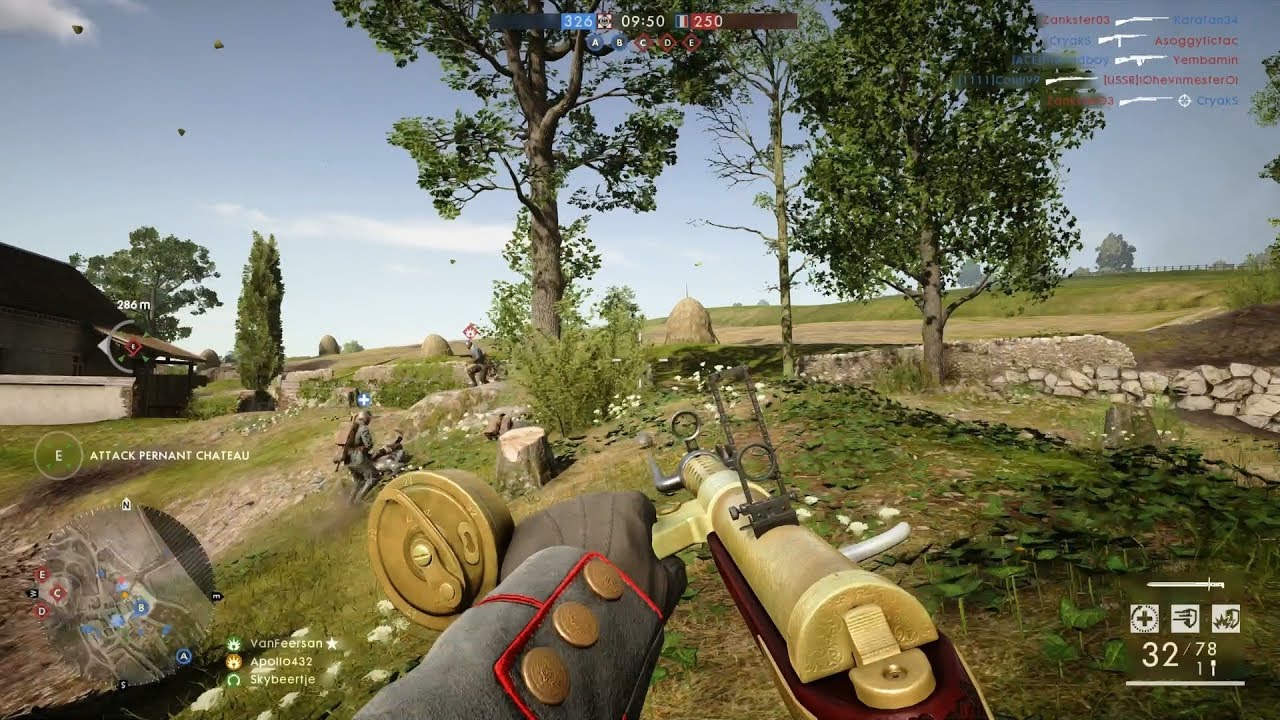 Battlefield 1: Conquest Gameplay (No Commentary)