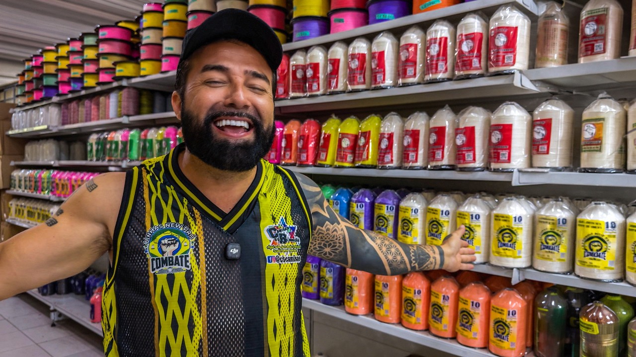 Assinei Contrato Milionário com Fábrica de Linha de Pipa