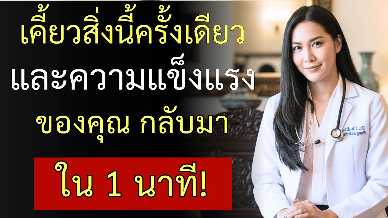 เคี้ยวเครื่องเทศนี้ 60 วินาทีและปลดปล่อยพลังที่ซ่อนอยู่ในตัวคุณ!
