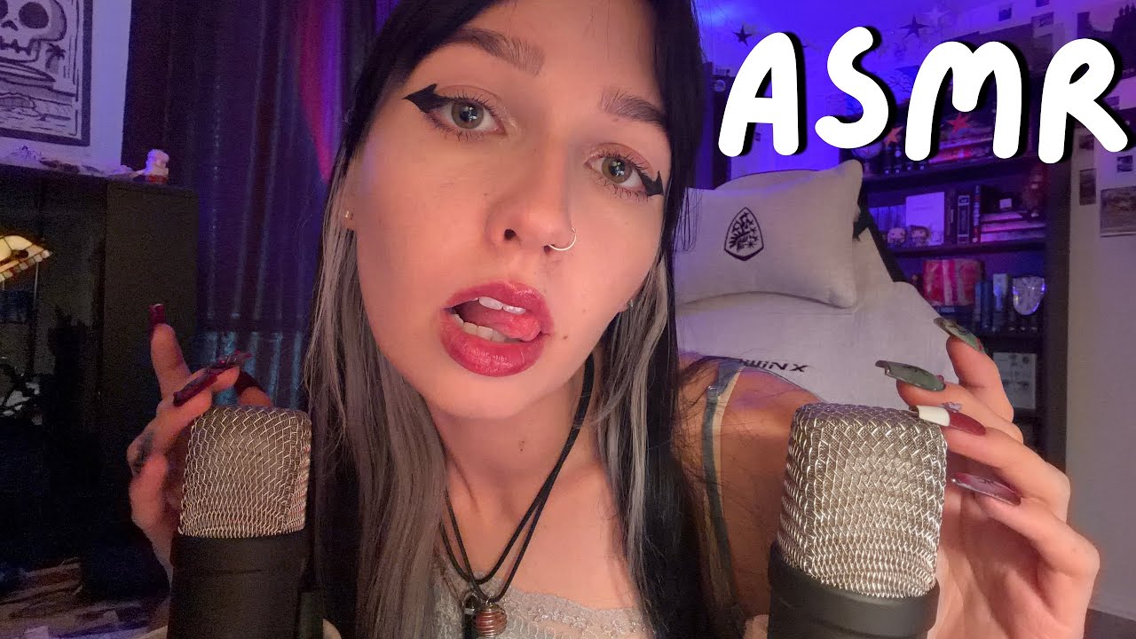 ASMR Ear to Ear Sensitive and INTIMATE Unintelligible Whispers 