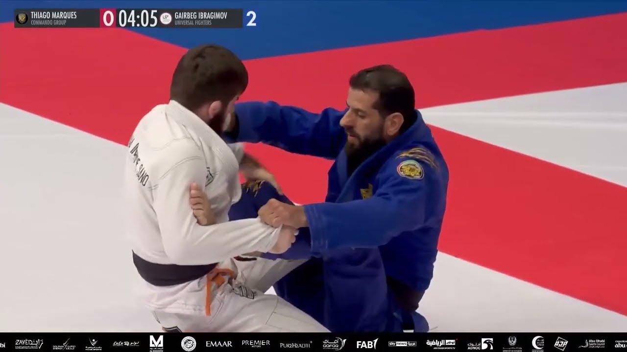 THIAGO MARQUES  vs  GAIRBEG IBRAGIMOV  -  WORLD PRO JIU-JITSU ABU DHABI 2023