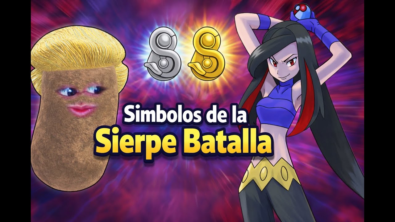AS FORTUNIA SIERPE BATALLA | Símbolos Oro y Plata – Pokémon Esmeralda Frente Batalla