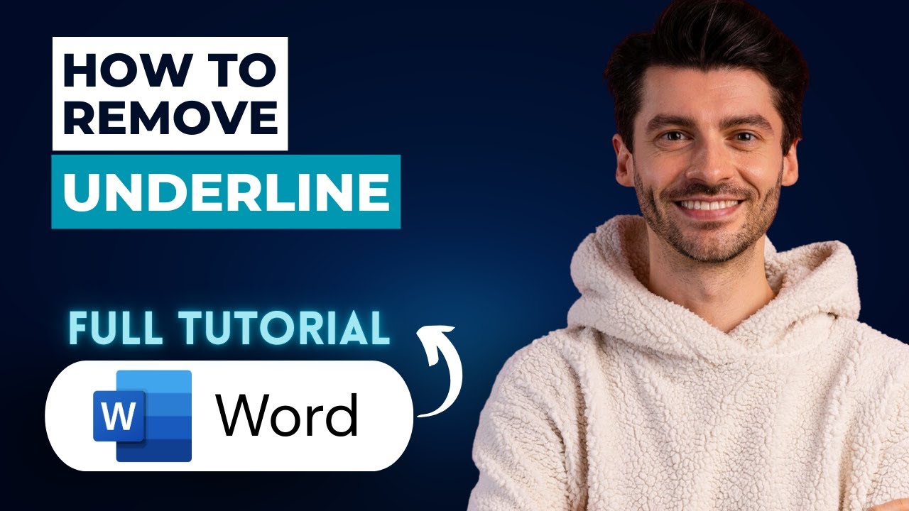 How to Remove Underline in Microsoft Word Document [2026 Full Guide]