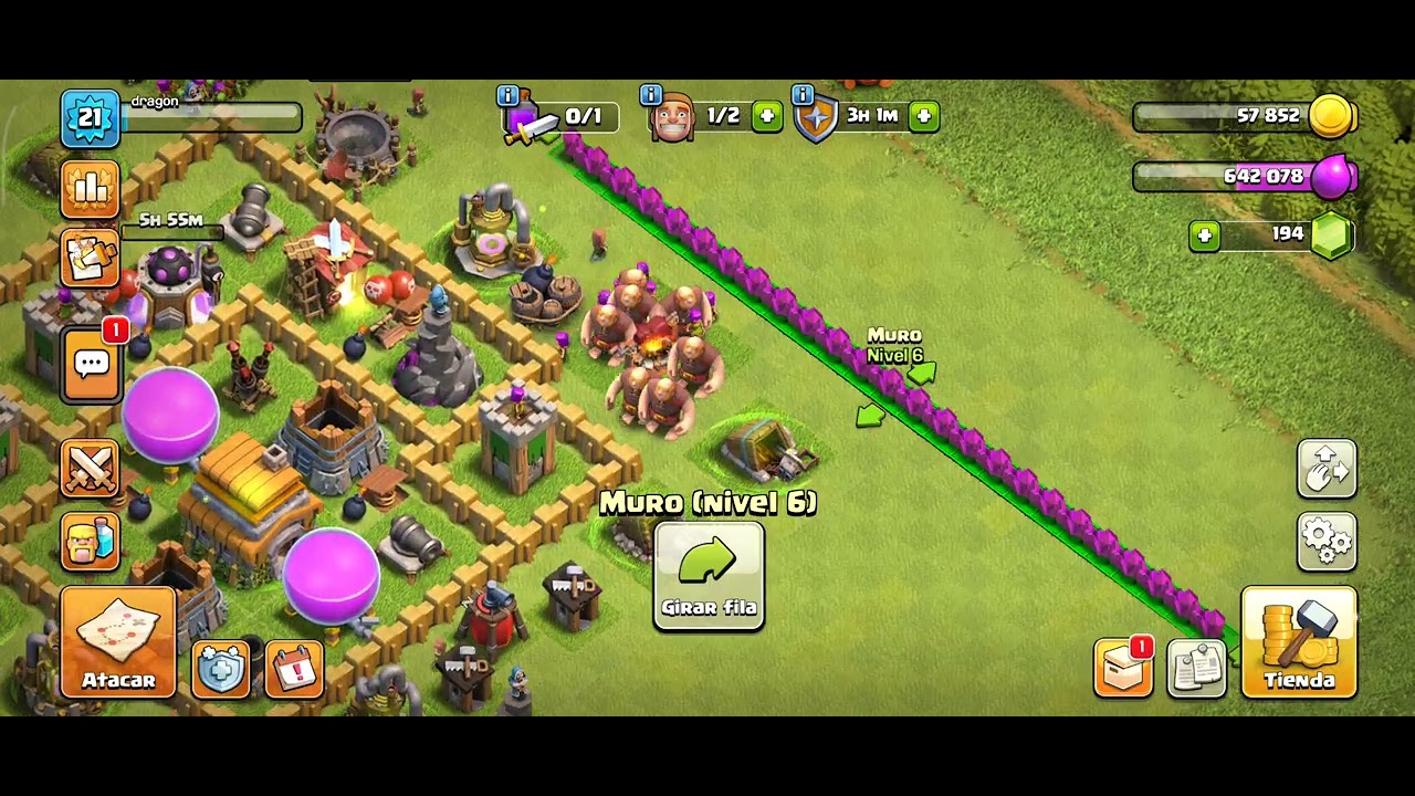 Empezando CLASH OF CLANS CAPITULO #8 adelantando con gemas 
