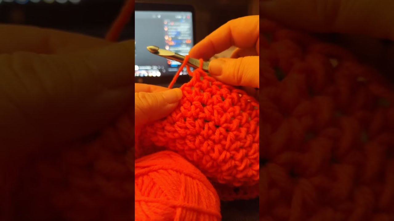 Fever crocheting while @Sloth-Man member Monday