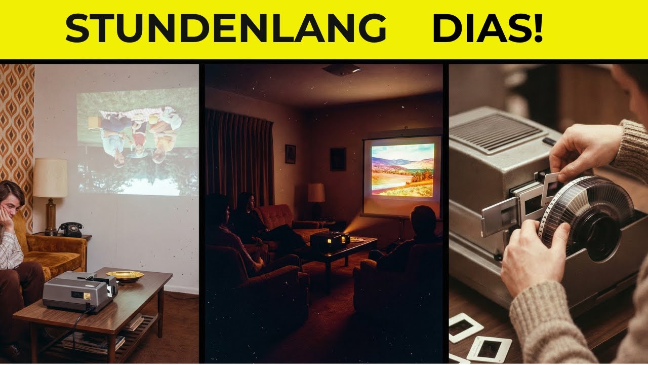 15 Diavortrag-Momente - Als Urlaubsbilder noch projiziert wurden