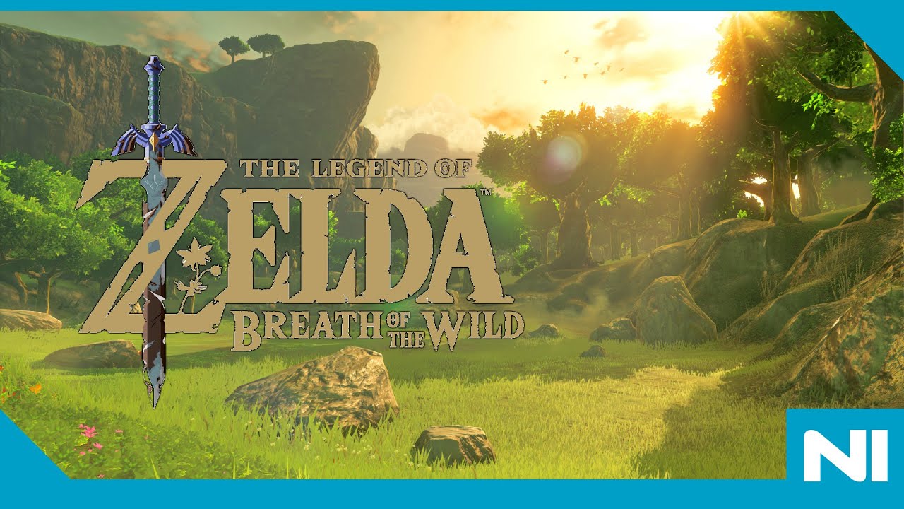 Toppling Steppe Talus In The Legend of Zelda: Breath of the Wild [Direct Feed]