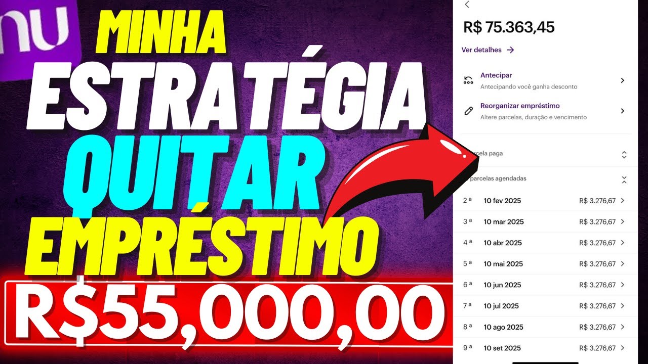Como QUITAR R&Aacute;PIDO EMPR&Eacute;STIMO NUBANK R$55,000,00