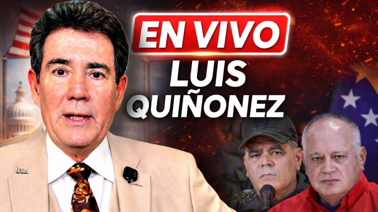 🔴URGENTE LUIS QUIÑONEZ EN VIVO NOS CUENTA SOBRE PADRINO LÓPEZ Y DIOSDADO CABELLO CRITICA ANALÍTICA