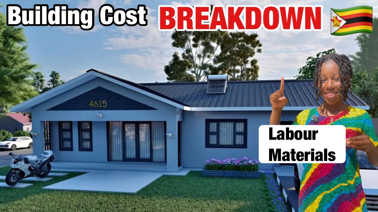 Building A Home In Rural Zimbabwe 🇿🇼 : My Total Cost for a 3 Bed House