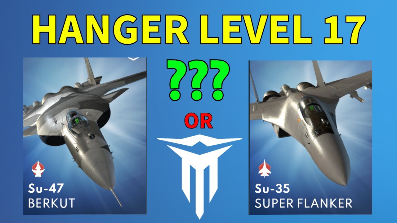 Metalstorm: HANGER LEVEL 17.. Su-47 BERKUT or Su-35 SUPER FLANKER?
