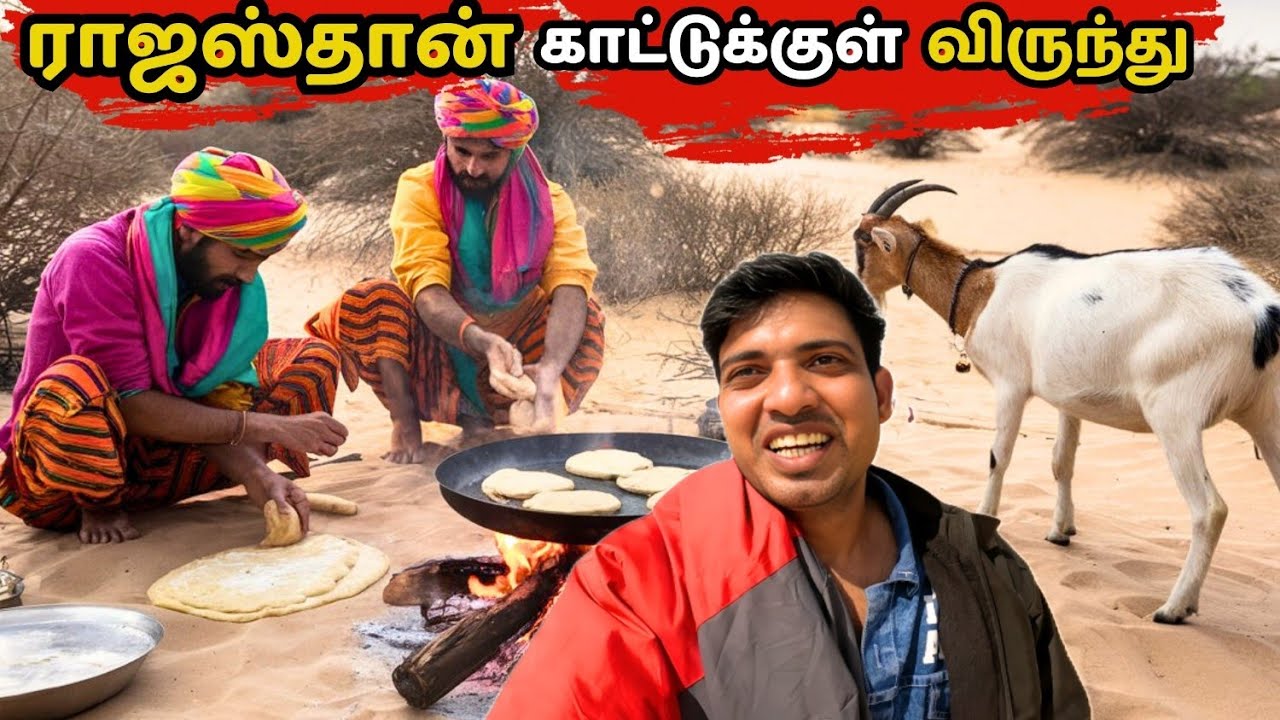 ராஜஸ்தான் காட்டுக்குள் இரவு  தங்கினோம் |பாகிஸ்தான் எல்லையில் camp|#travel #rajasthan #desert #videos