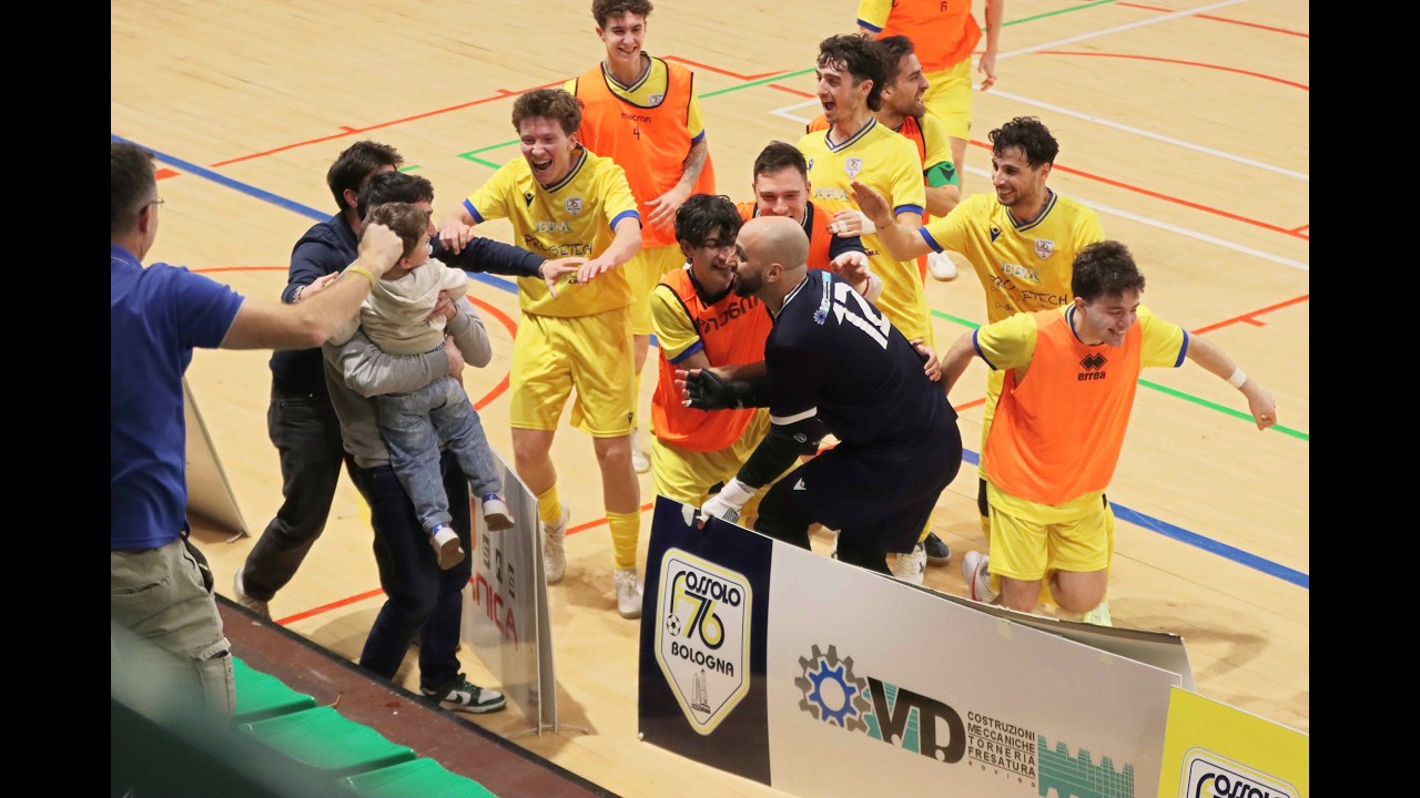 FUTSAL SERIE C 1: Fossolo 76 vs Guastalla Calcio Saturno = 2-1 (21.02.26)