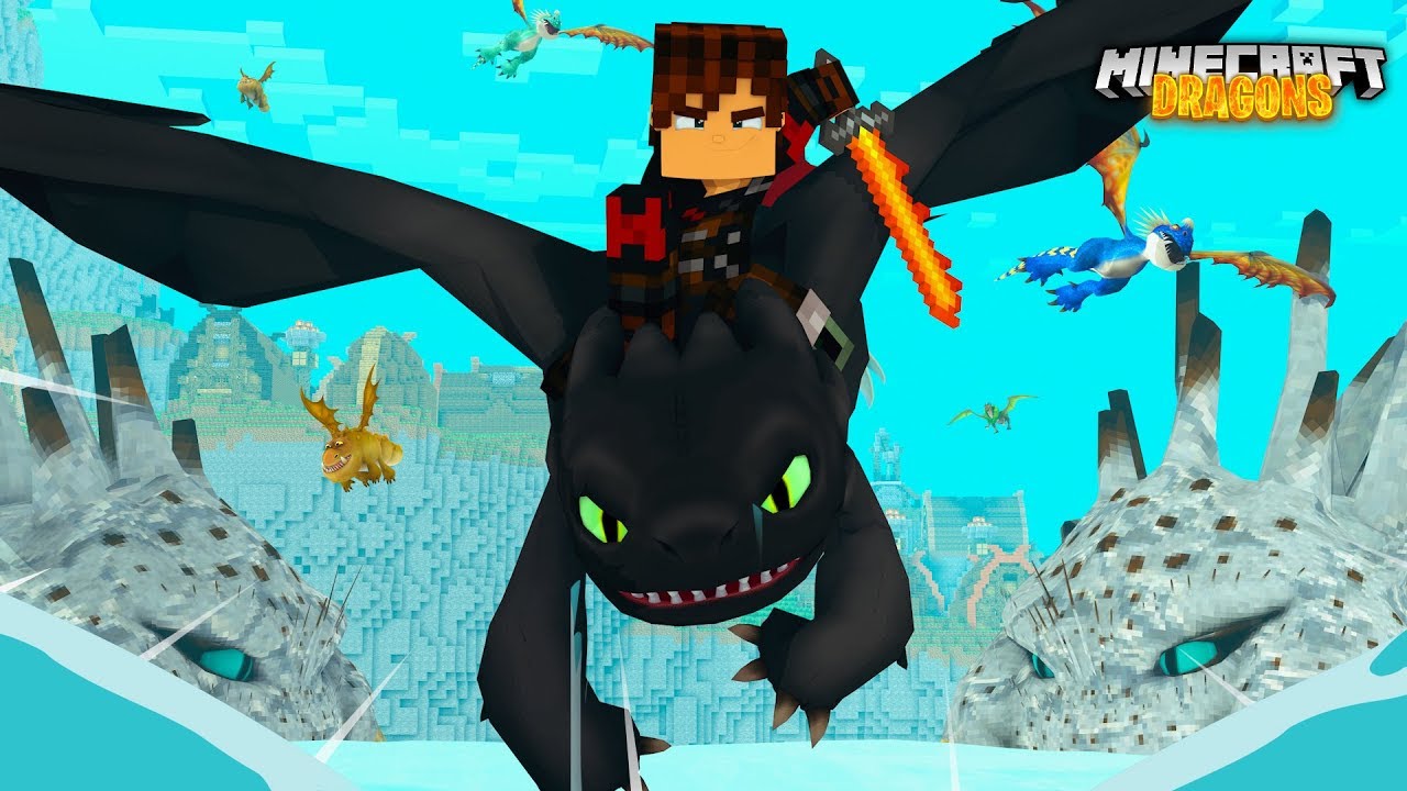 BERK'S DRAGONS are STOLEN! - Minecraft Dragons