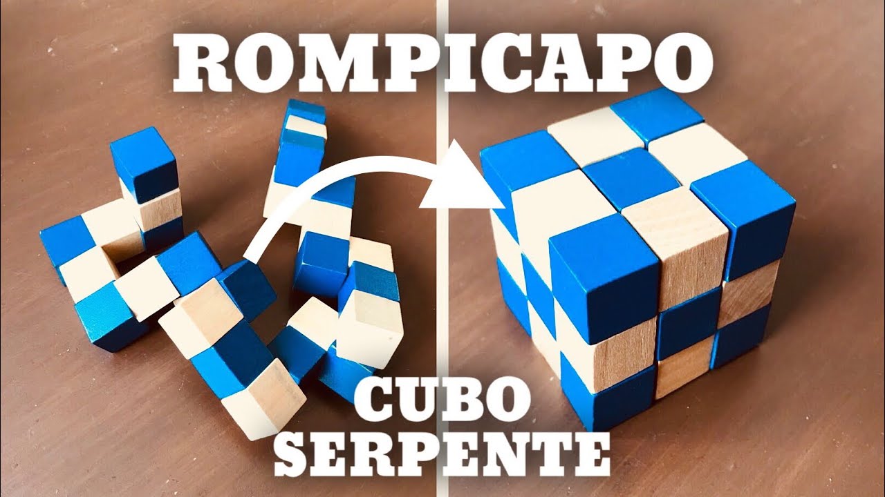 COME RISOLVERE IL ROMPICAPO DEL CUBO SERPENTE