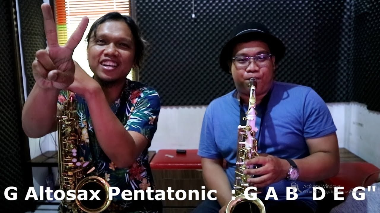 BELAJAR IMPROVISASI PENTATONIC SAXOPHONE WITH BIMA