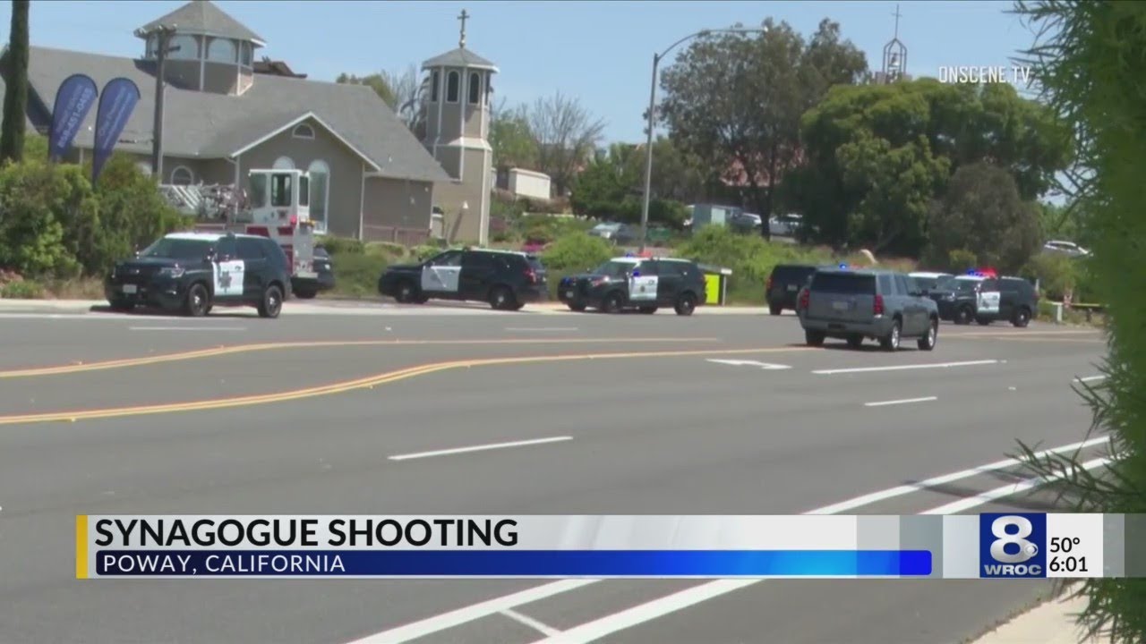 California synagogue shooting in Poway on April 27, 2019