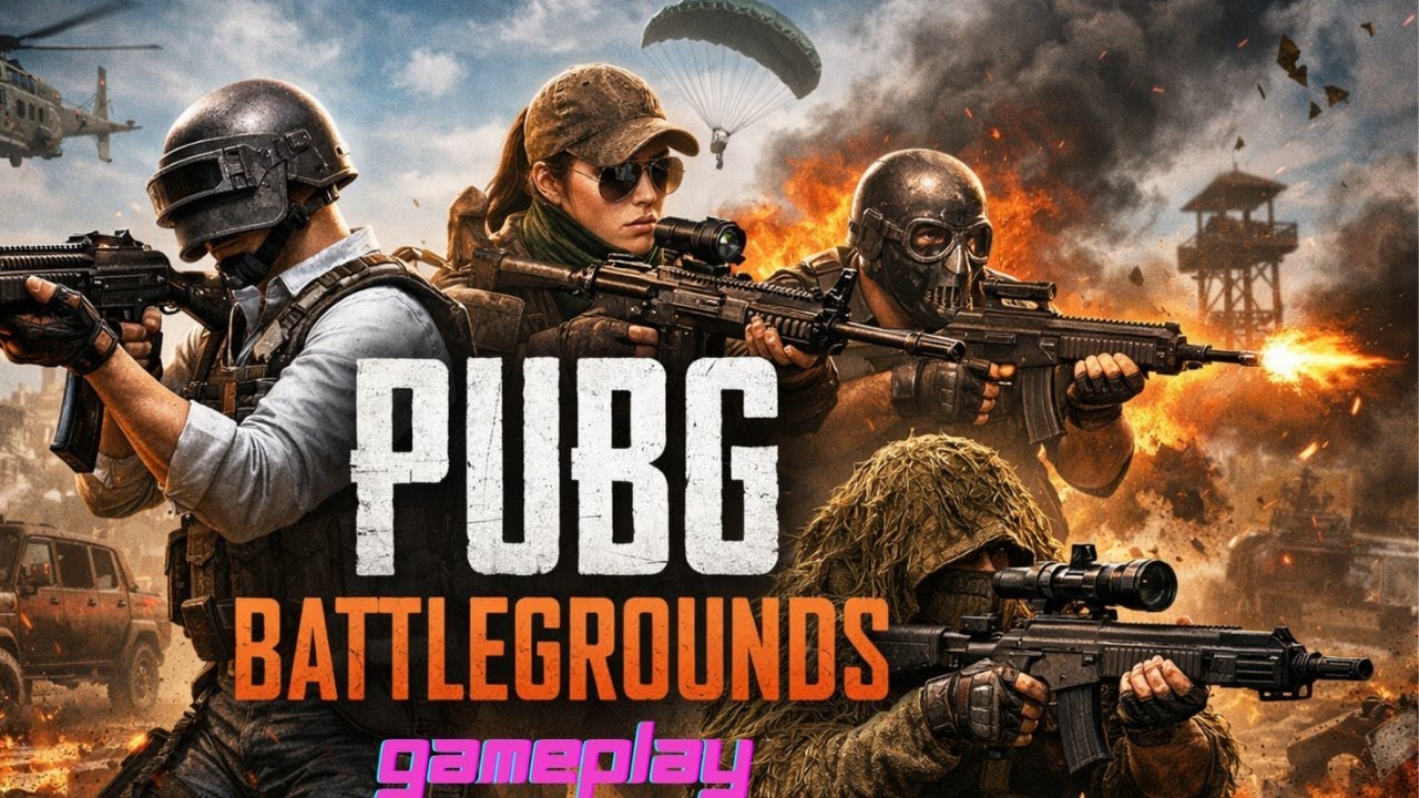 PUBG:Battlegrounds gameplay.