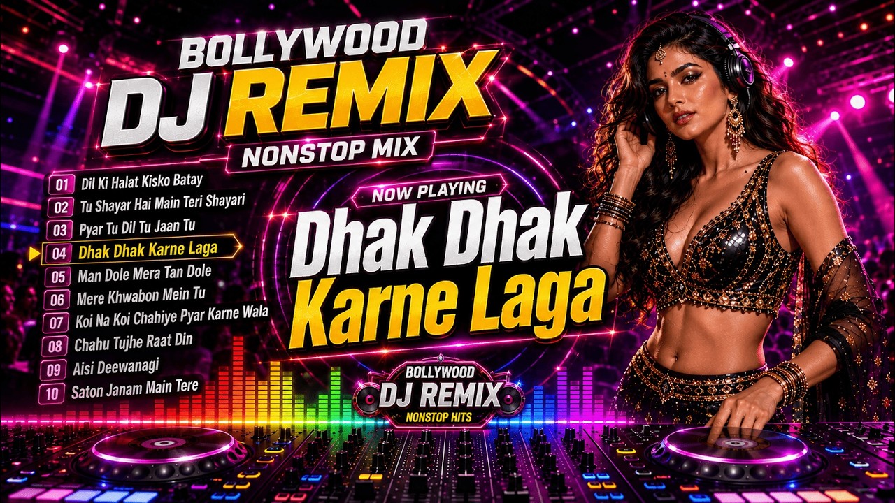 Dhak Dhak Karne Laga (DJ Remix) | Vik4s M | New Hindi Dance Remix 2026