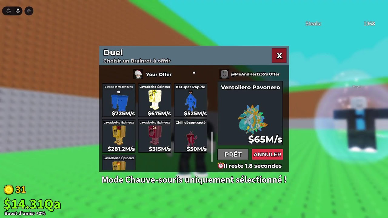 Mon pseudo Yt_neytox, trade machine
