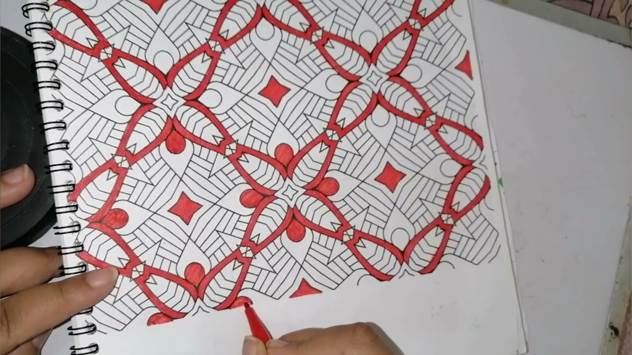 🌺 Geometric Abstract Pattern 🌺 Zentangle 🌺 Tessellation 🌺 