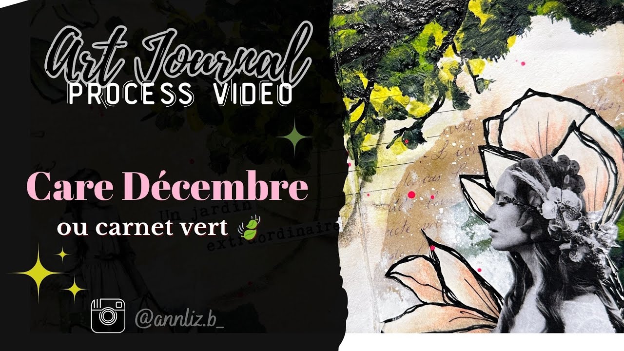 MIXED MEDIA | fleurs et feuillages aux crayons pastels sennelier