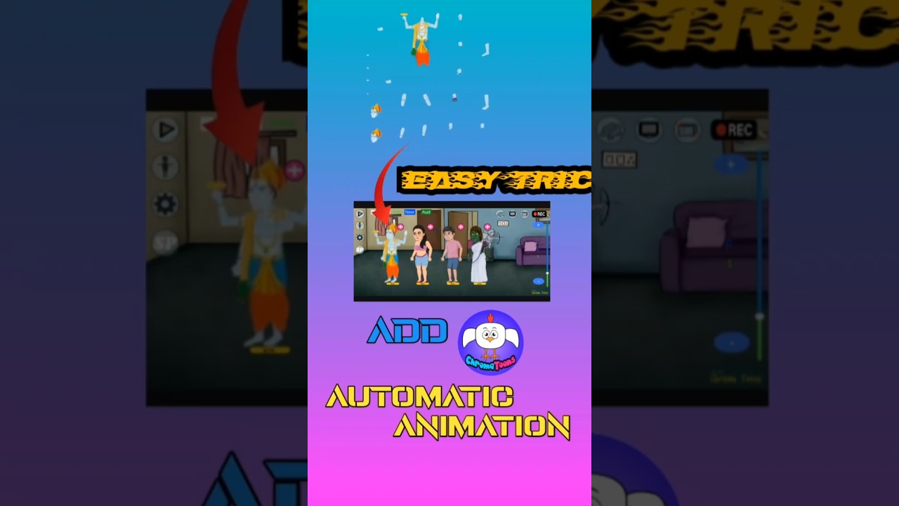 How to add character in chroma toon || #2danimation #hindistories