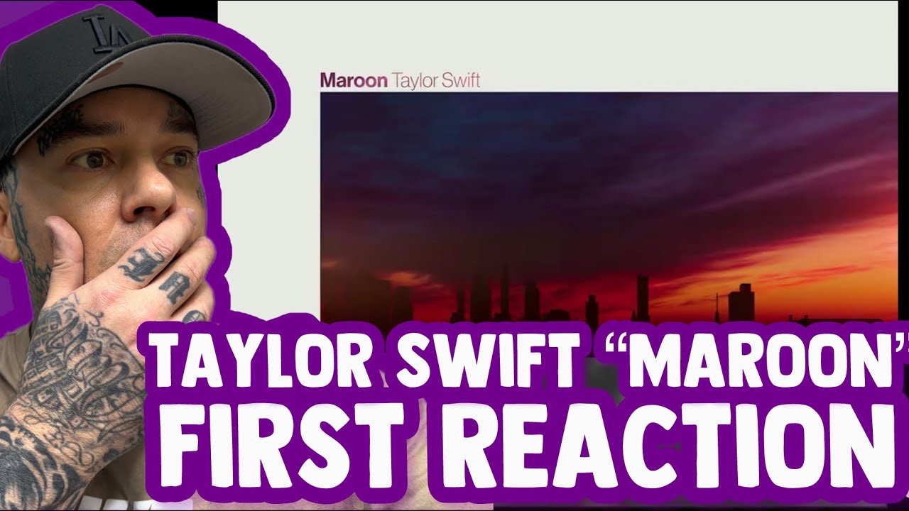 Rapper FIRST time REACTION to Taylor Swift &ldquo;Maroon&rdquo; (Official Lyric Video)