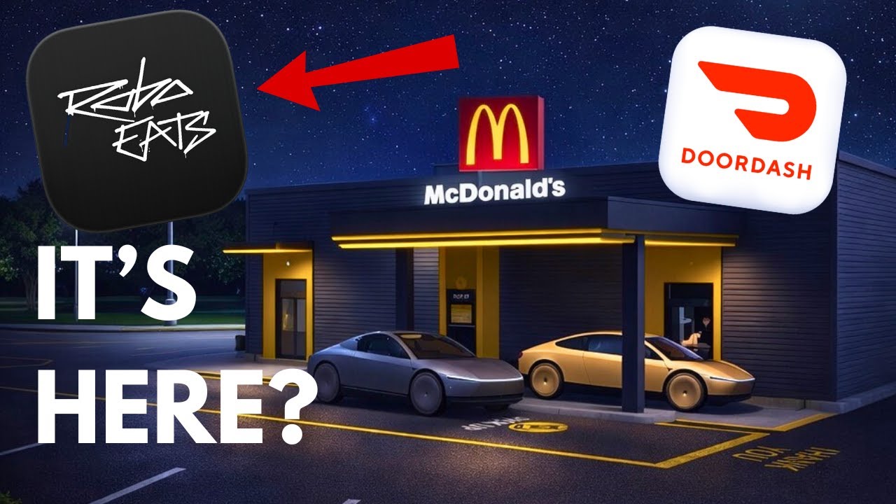 Driverless Tesla Delivers Coffee By Itself | RoboEats Coming?