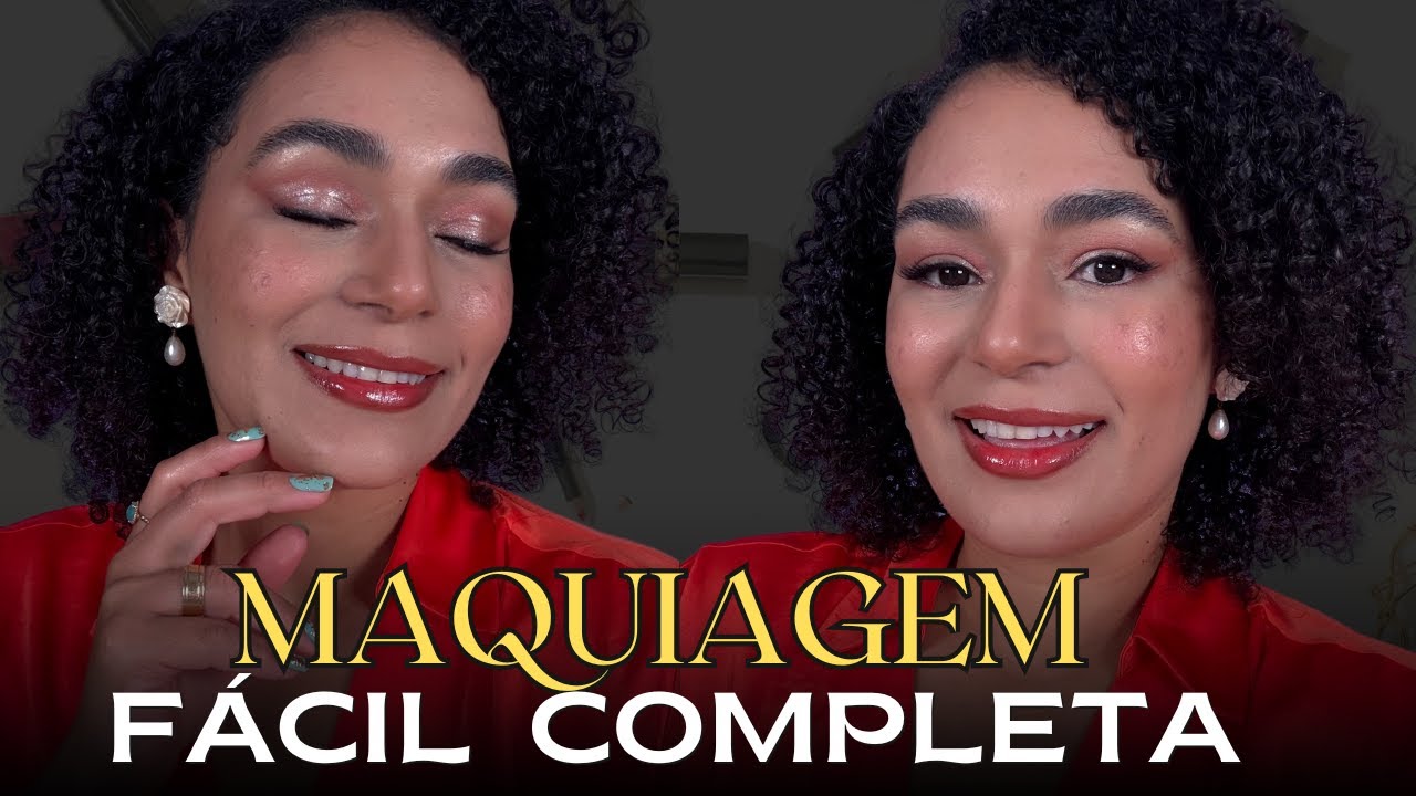 Maquiagem FACIL Completa | make para INICIANTES