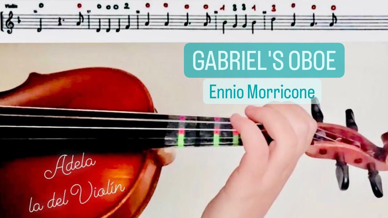 GABRIEL'S OBOE VIOLIN. (PARTITURA+AUDIO)