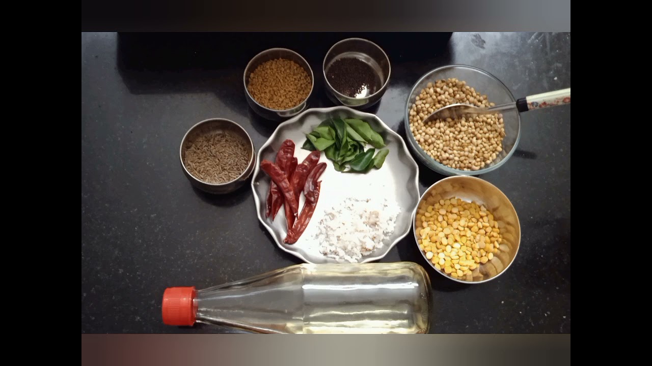 Home made sambar powder  Hotel style sambar powder