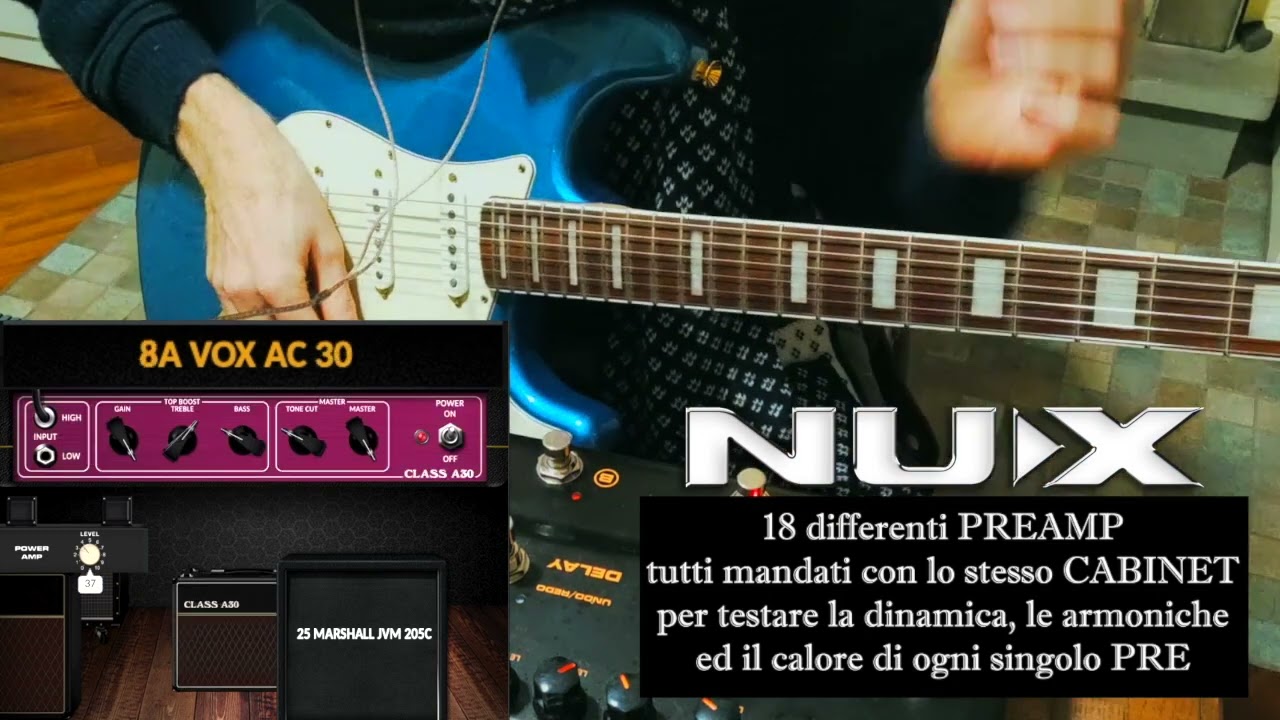 NO talking Nux TRIDENT 18 Amps with 1 cabinet IMPULSE RESPONSE