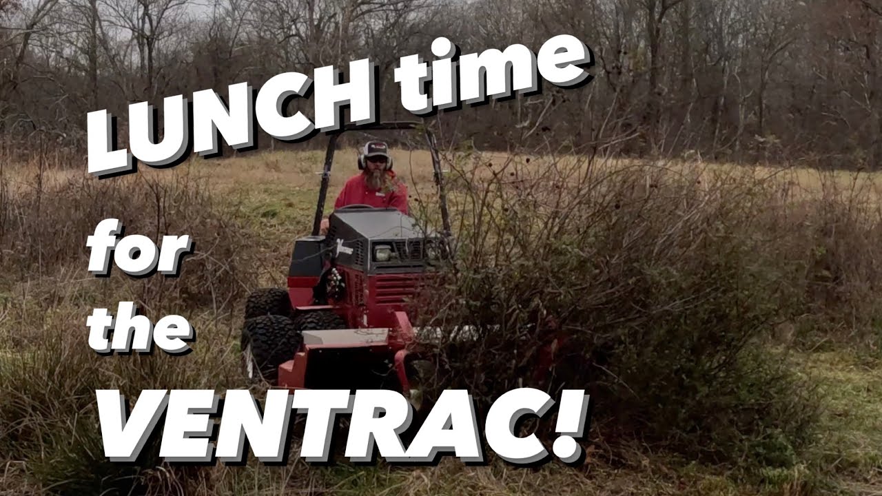 Ventrac Tough Cut Mows Down Overgrown Creek Bottom Overflow - Didn't Know What to Expect on This One