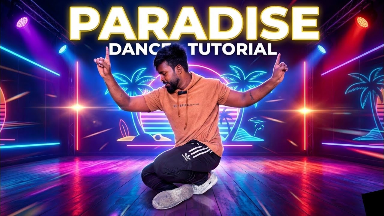 Aaya Sher - Dance Tutorial | The Paradise | Nani | AnirudhRavichander | Srikanth Odela