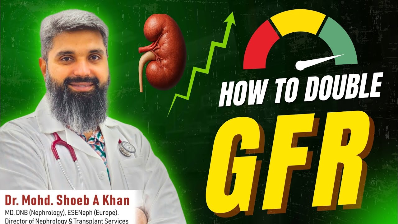 How to Increase GFR Naturally | Why GFR Drops with NSAIDs & ARBs | Kidney Health Explained