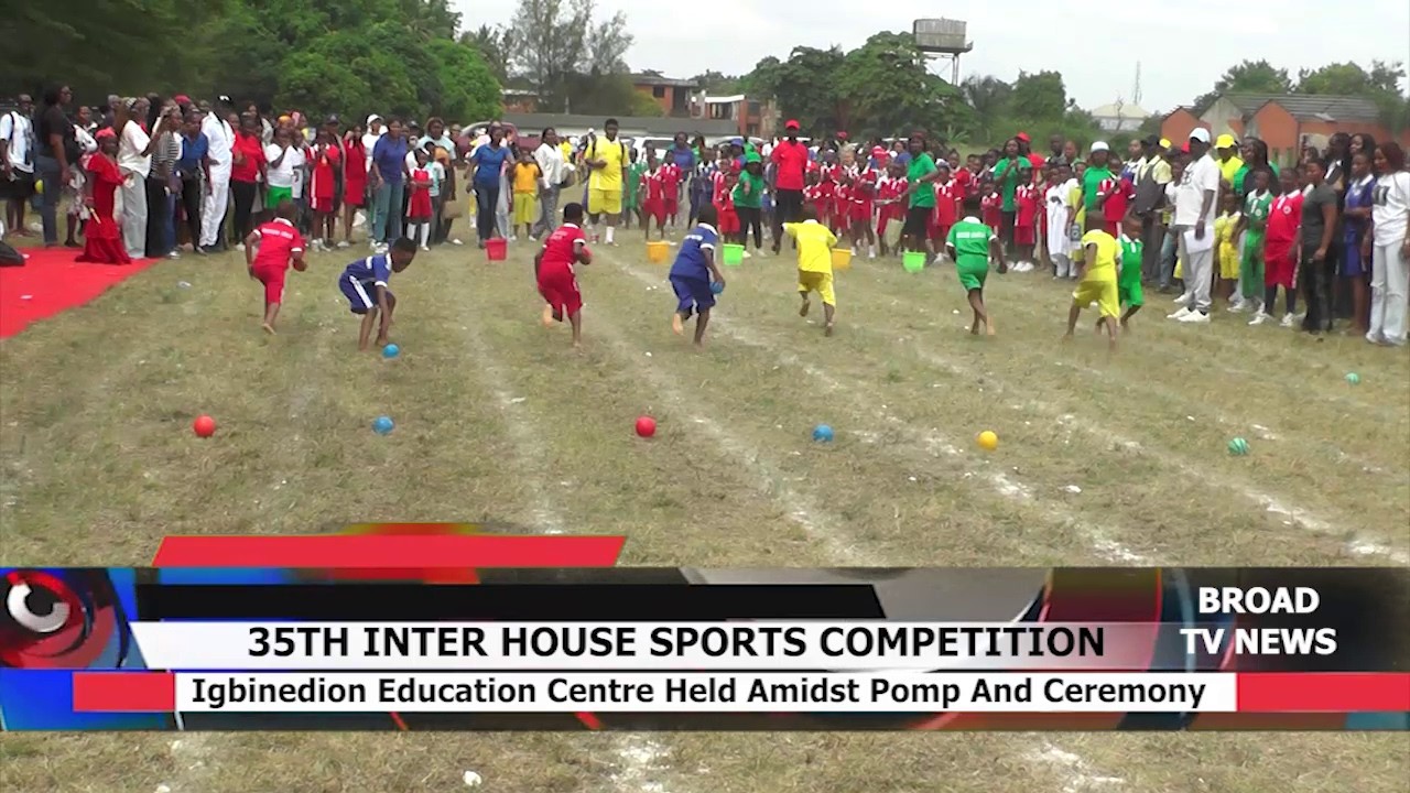 35TH INTER HOUSE SPORTS COMPETITION: Igbinedion Education Centre Held Amidst Pomp And Ceremony