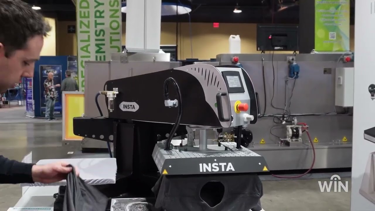 Insta 780 Dual Shuttle Automatic Heat Press from Insta Graphic Systems