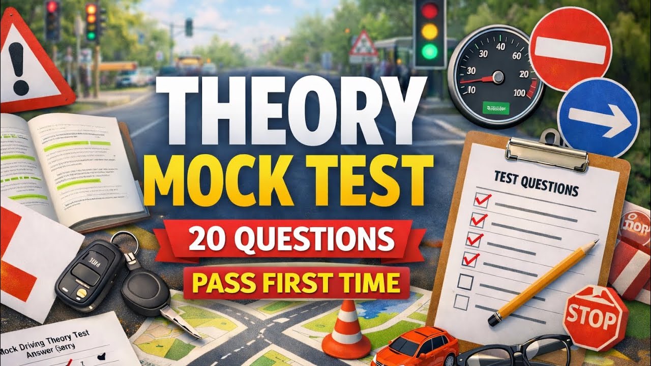 Theory Test 2026 UK | DVSA Practice Questions | Pass First Time