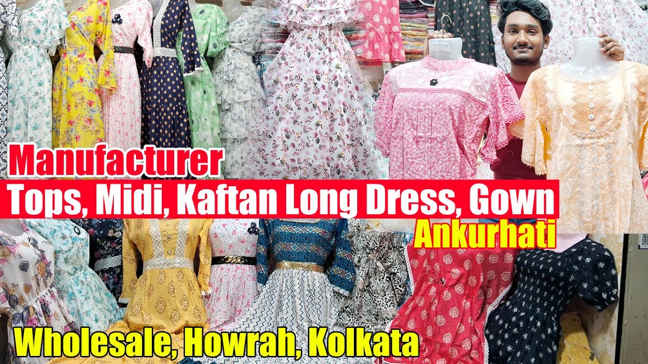 Tops, Midi Dress, Long Dress, Kaftan Tops, Long Gown Manufacture Regent International Haat Howrah