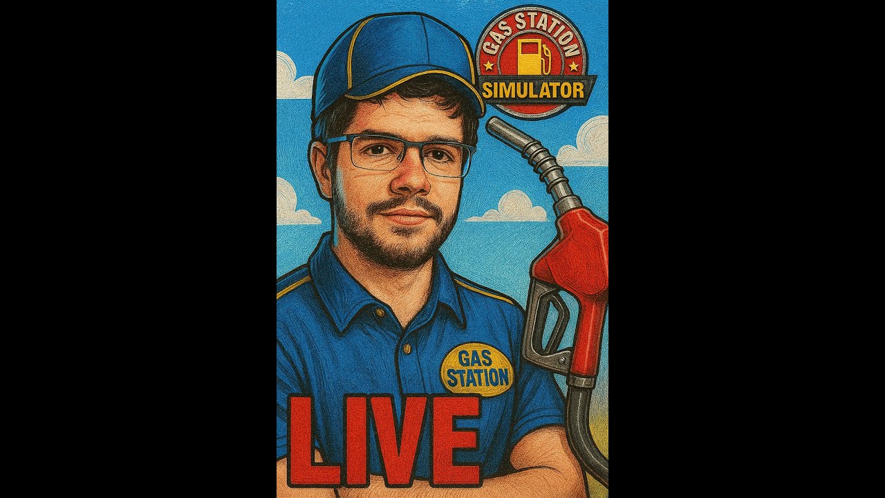 Nosso Posto Começou em fim gerar riqueza! | Gas Station Simulator AO VIVO