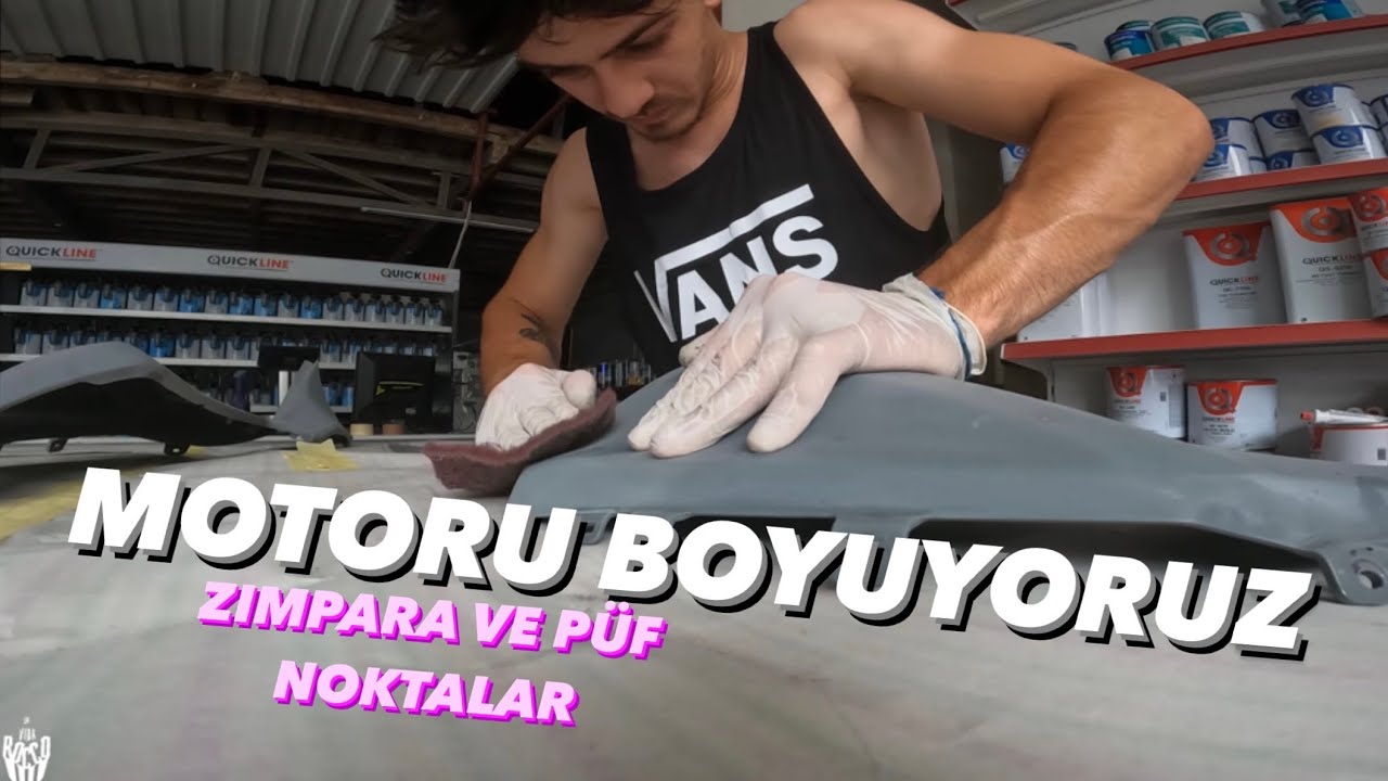 BOYA &Ouml;NCESİ ZIMPARA NASIL ATILIR : Sprey boya nasıl kullanılır